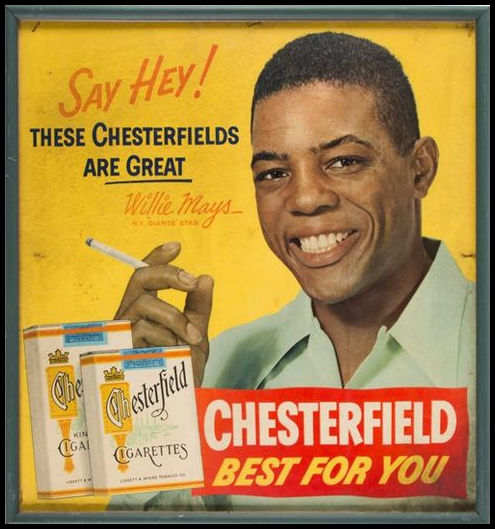 1954 Chesterfield Willie Mays